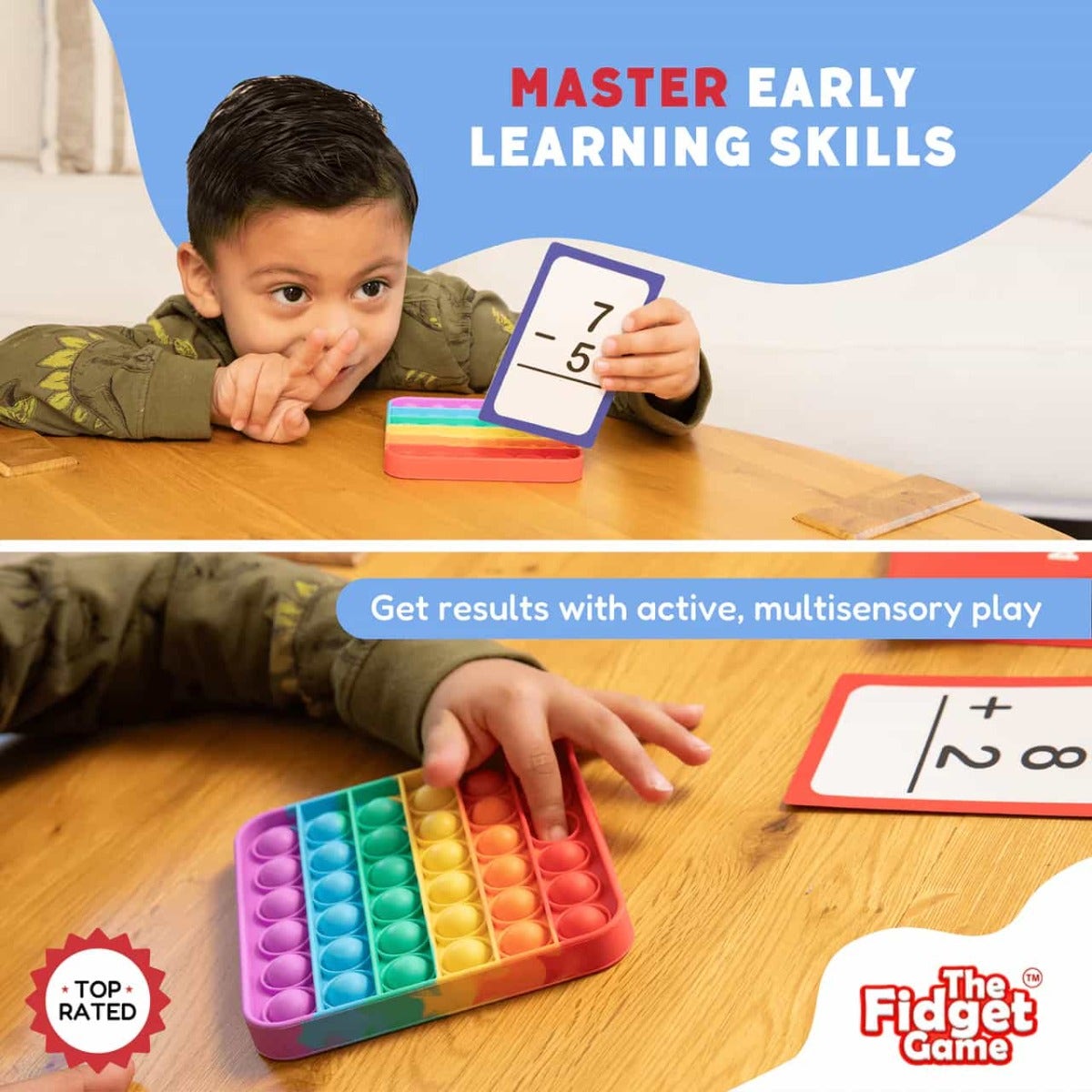 Pre-K & Kindergarten Addition & Subtraction Card Pack