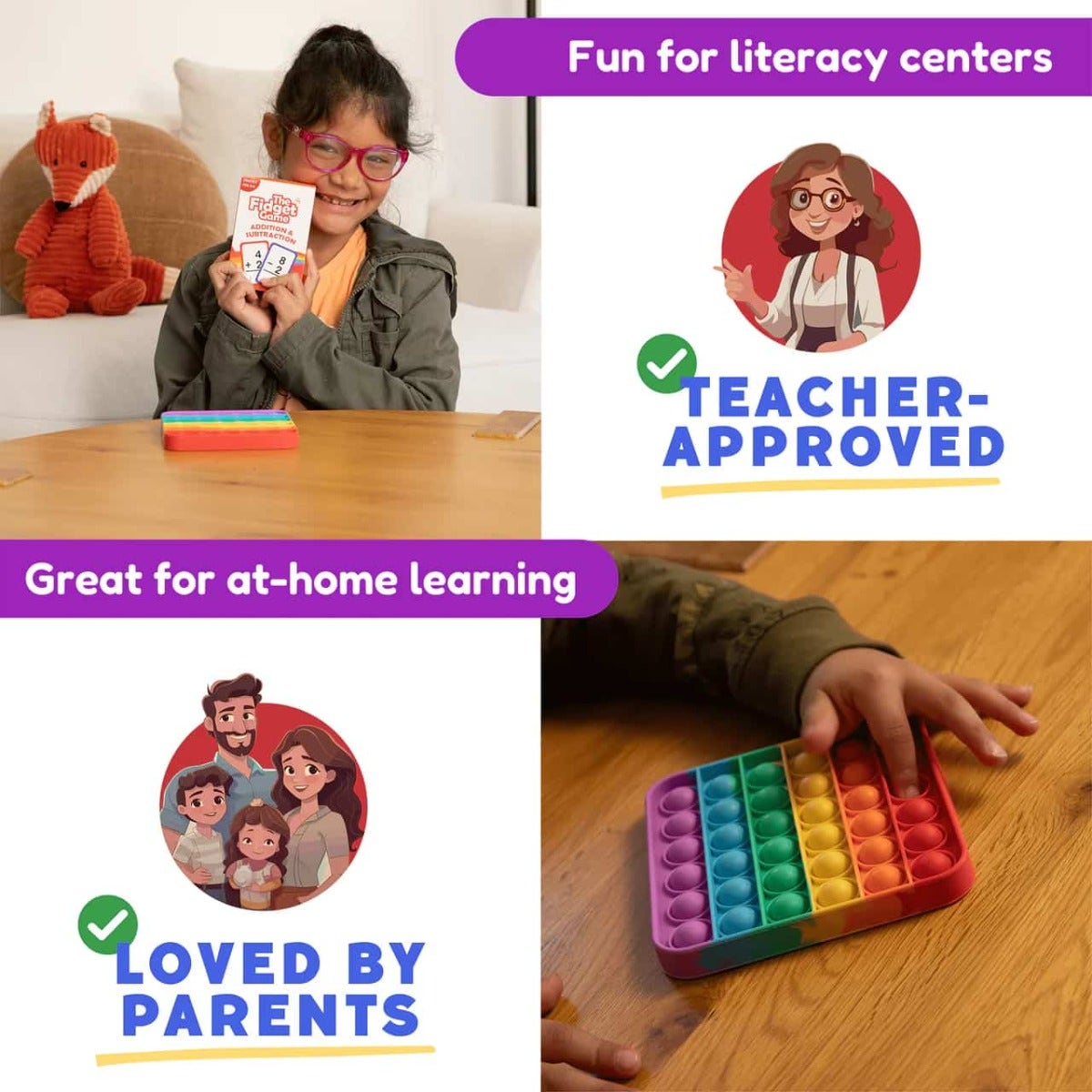 Pre-K & Kindergarten Addition & Subtraction Card Pack