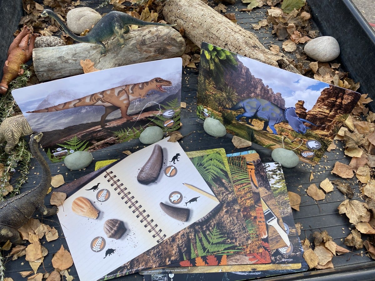 Prehistoric Teeth Activity Cards