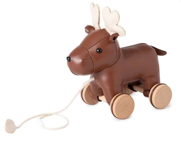 Pull Along Friends Moose