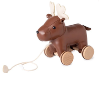 Pull Along Friends Moose