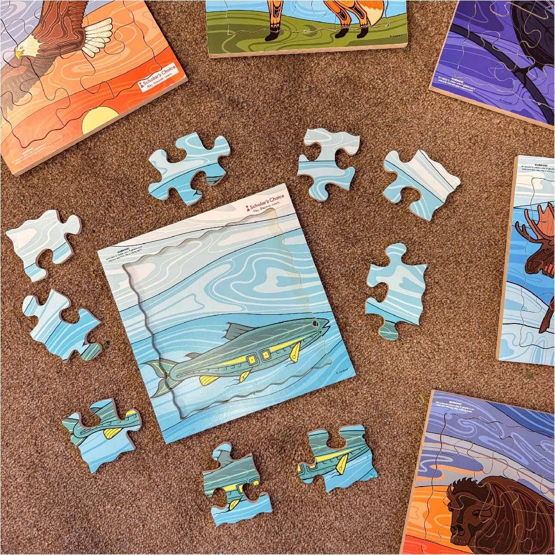 Indigenous Animals Puzzle Set 2