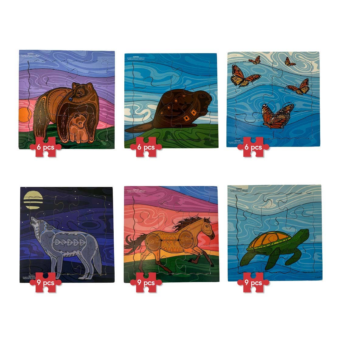 Indigenous Animals Puzzle Set 1