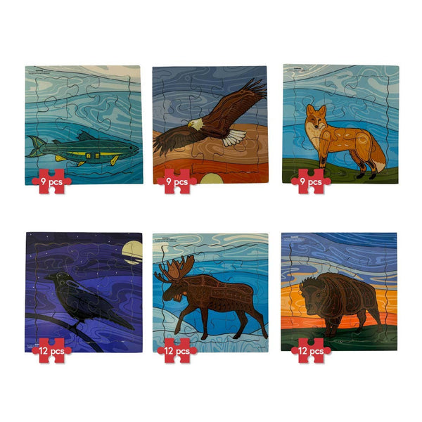 Indigenous Animals Puzzle Set 2