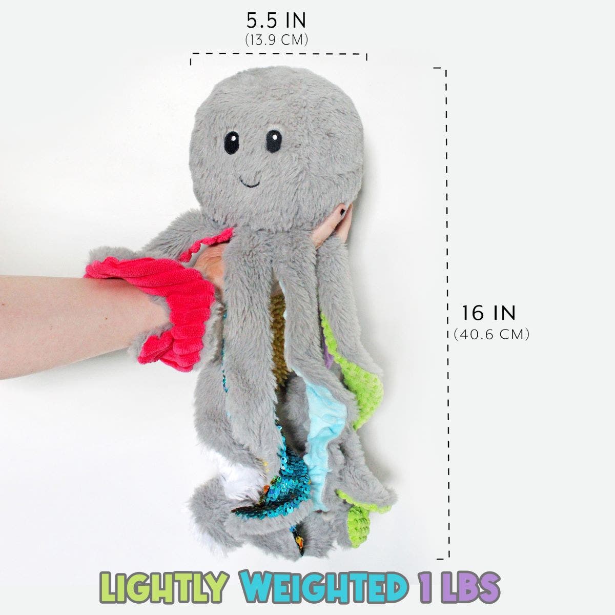 Quiggly The Weighted Sensory Octopus