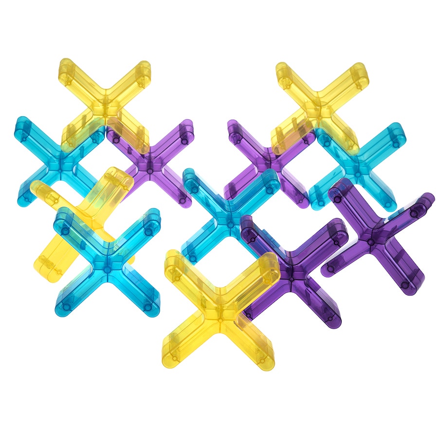 Radiant Stacking Crosses 12pk