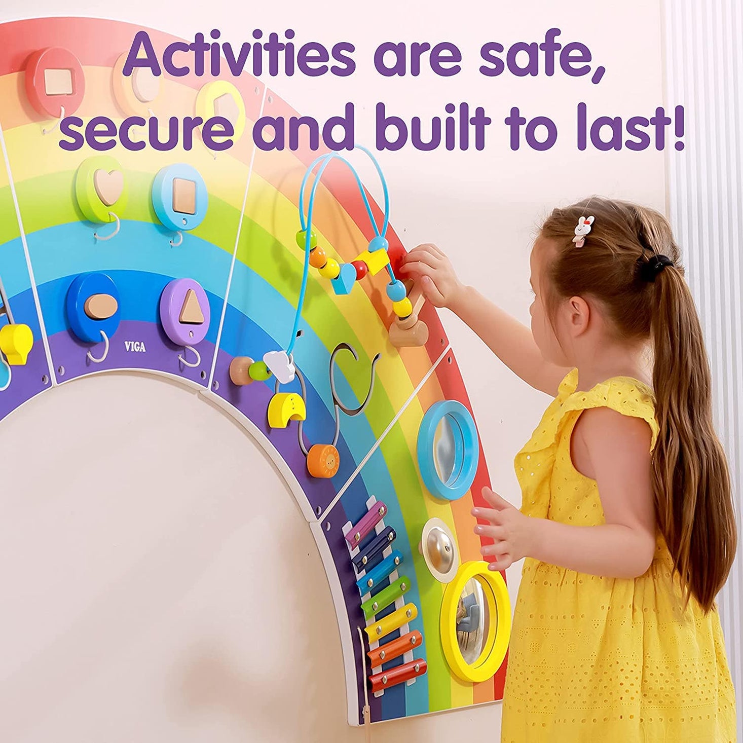 Rainbow Activity Wall Panels