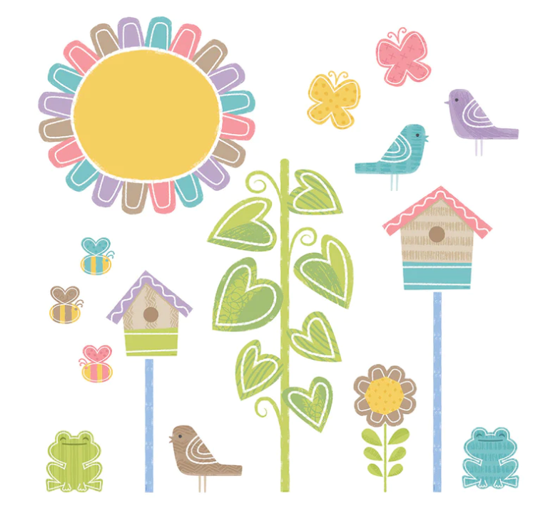 Good to Grow Rainbow Garden Bulletin Board Set