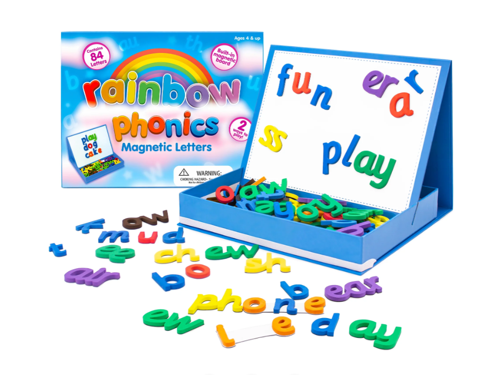 Rainbow Phonics Magnetic Letters