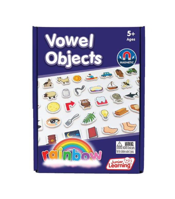 Rainbow Vowel Objects