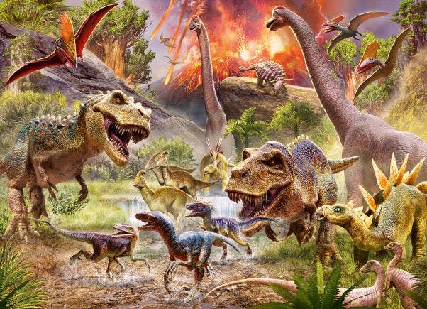 Ravensburger Dinosaur Dash 60 pc Puzzle