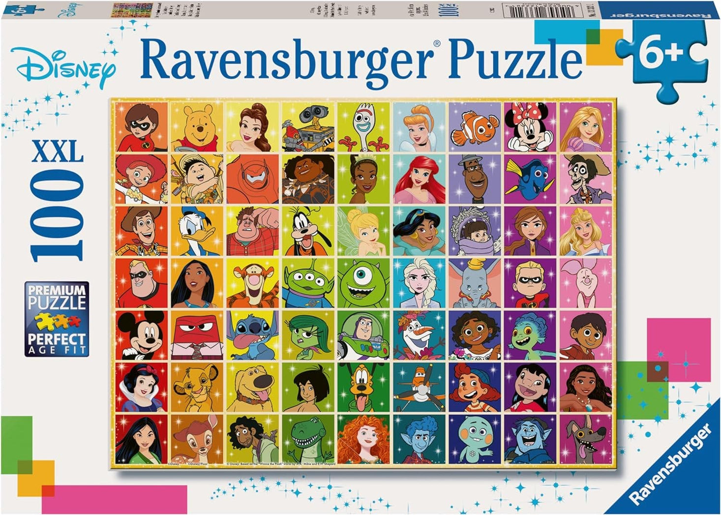 Ravensburger Disney Color Palette 100 piece Puzzle