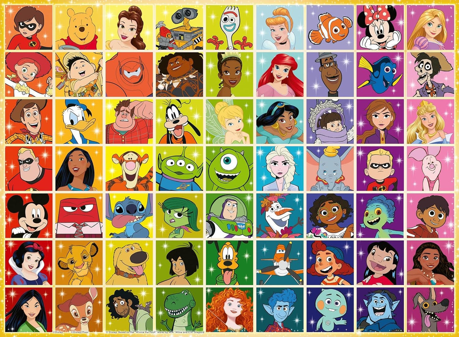 Ravensburger Disney Color Palette 100 piece Puzzle
