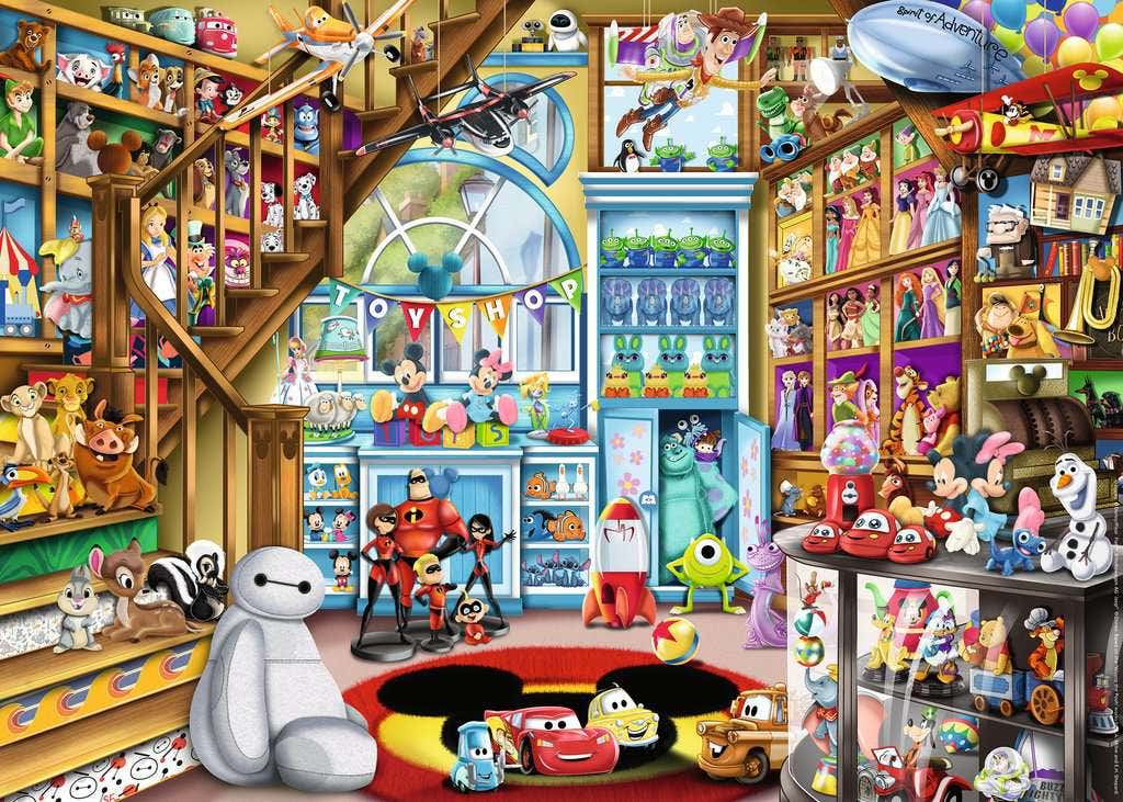 Ravensburger Disney & Pixar Toy Store 1000 piece Puzzle