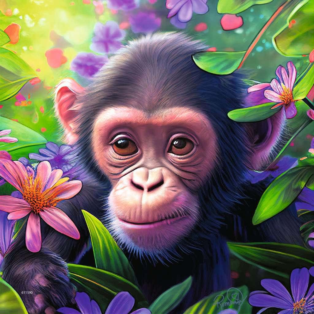 Ravensburger Jungle Babies 3x49 piece Puzzle