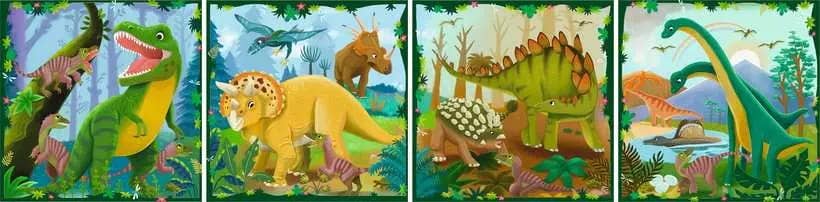 Ravensburger Puzzle Up Dinosaurs 25/36/42/56 piece