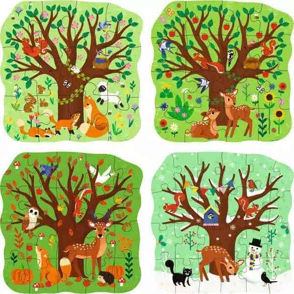 Ravensburger Puzzle Up Four Seasons 12/16/20/24 piece