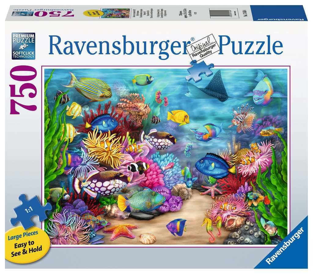Ravensburger Tropical Reef Life Large Format 750 piece Puzzl