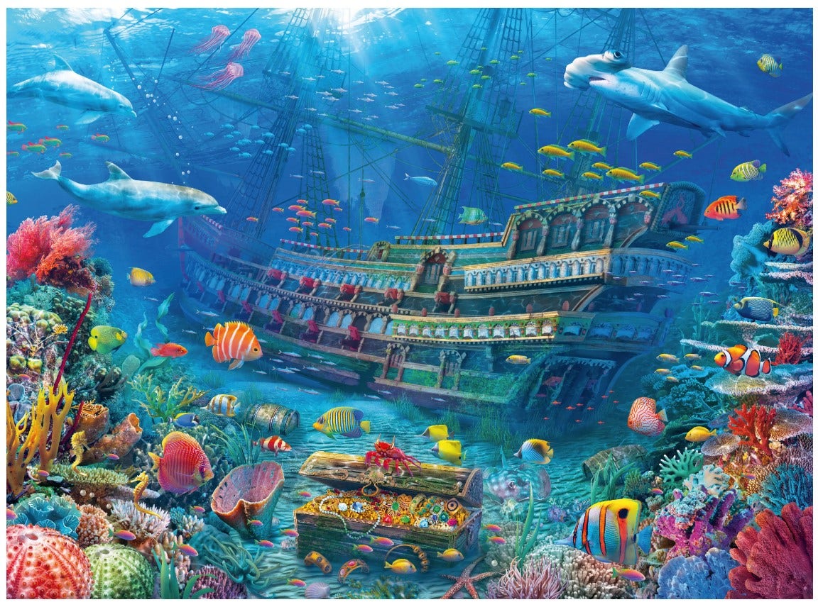 Ravensburger Underwater Discovery 200 pc Puzzle