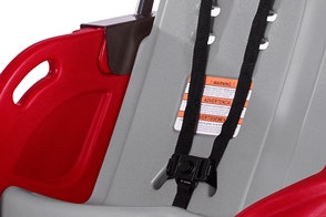 Red Grey Gaggle Parade 6 Seater Buggy