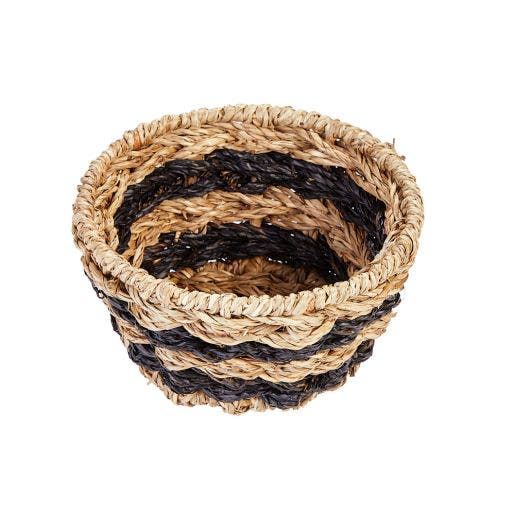 Rush Grass Bowls Set of 3