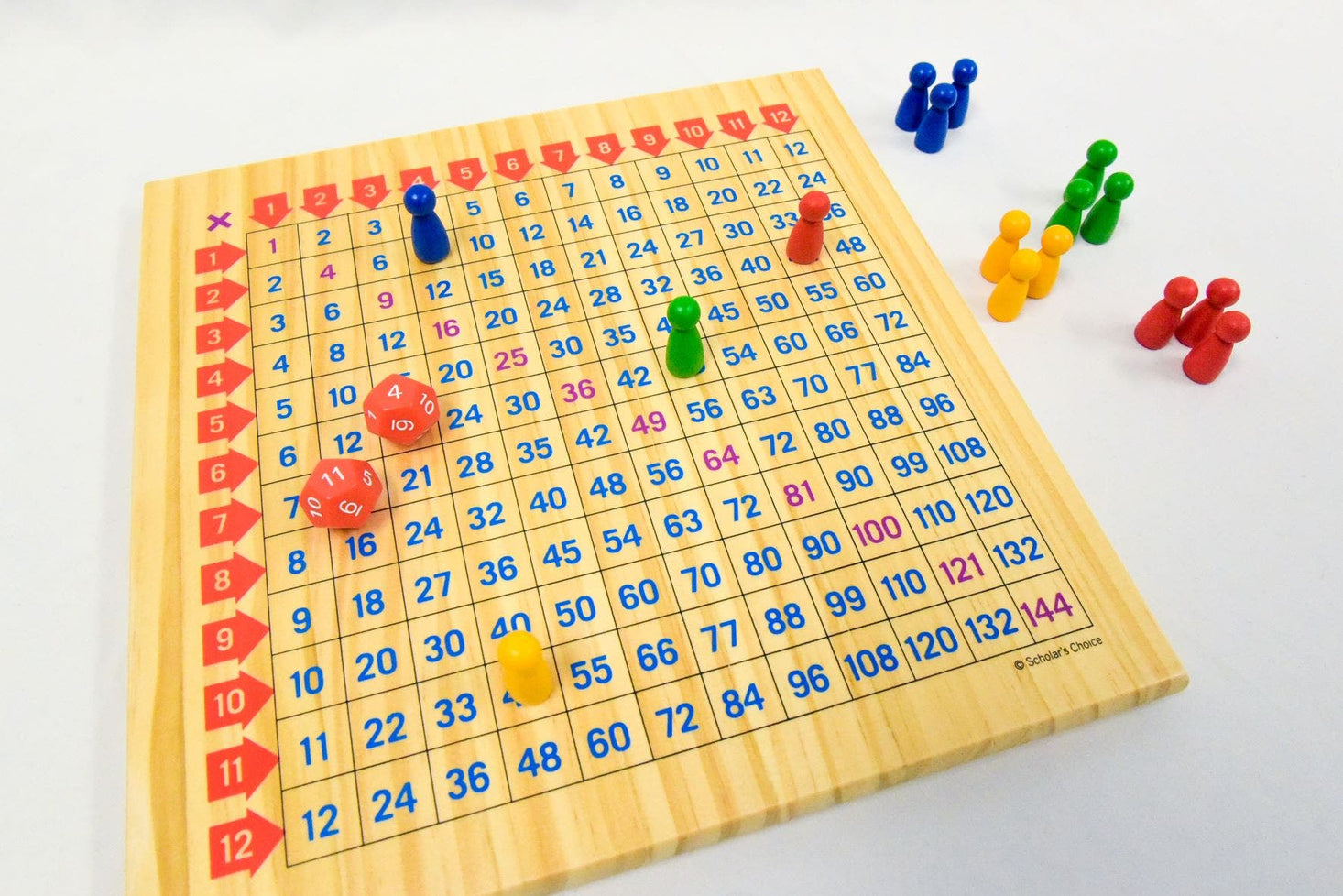 Scholars Choice Math Squared Game
