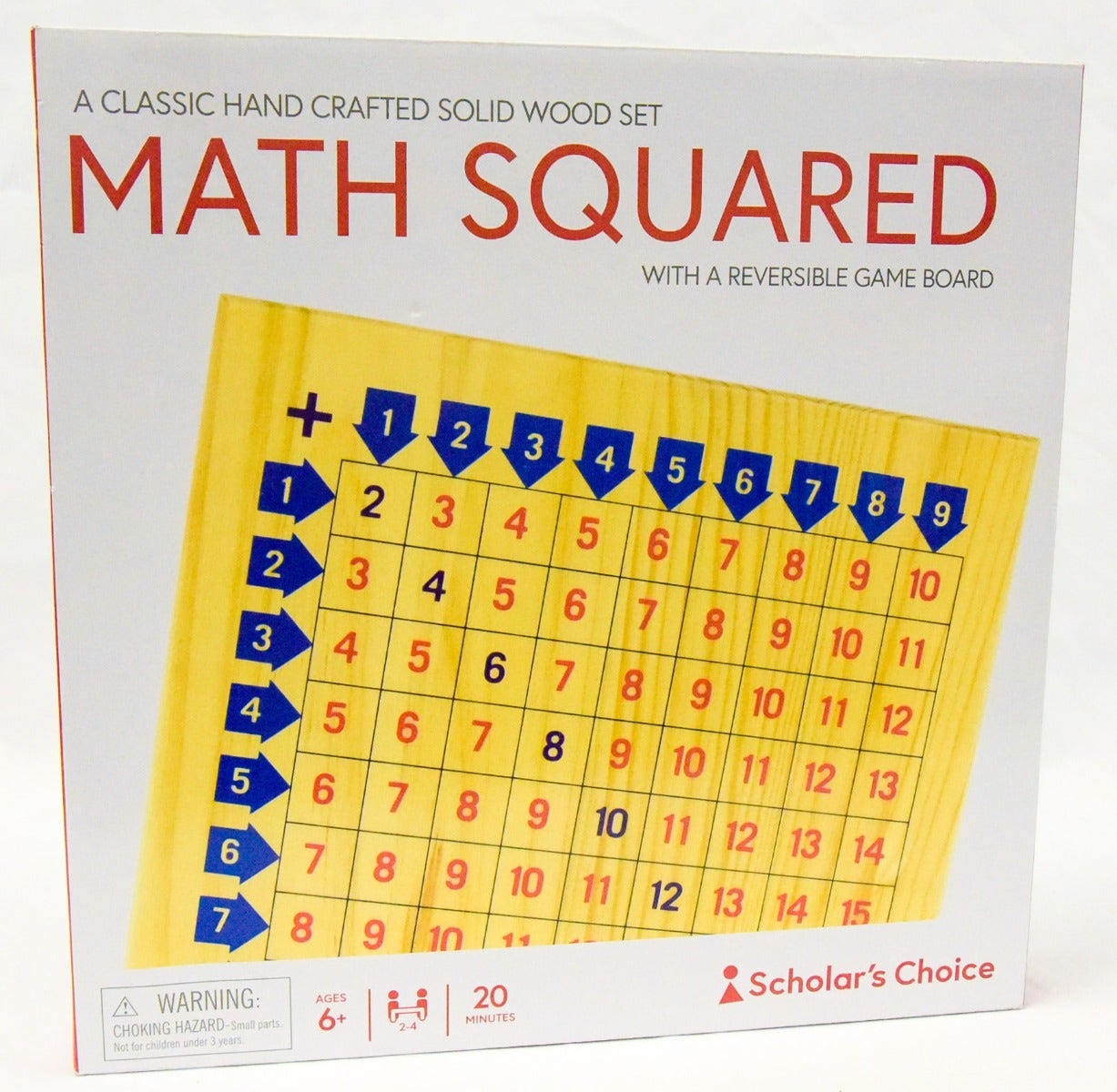 Scholars Choice Math Squared Game