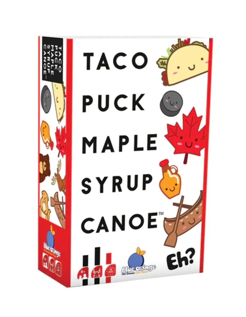 Taco Puck Maple Syrup Canoe by Blue Orange Games
