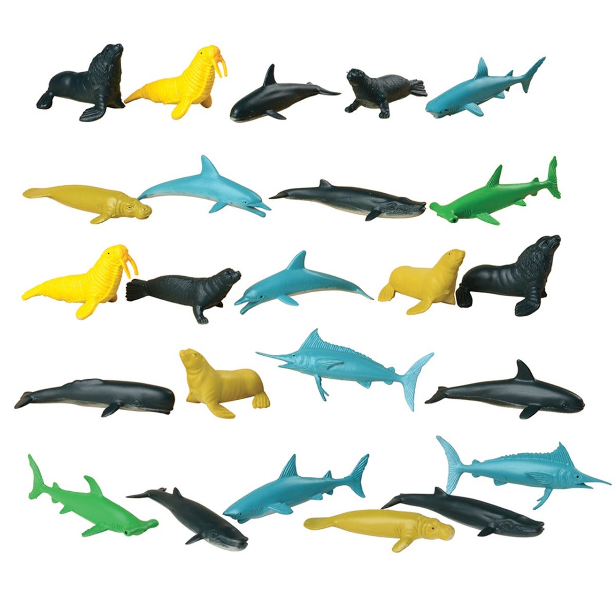 Sea Animals Replica Set 120 pcs