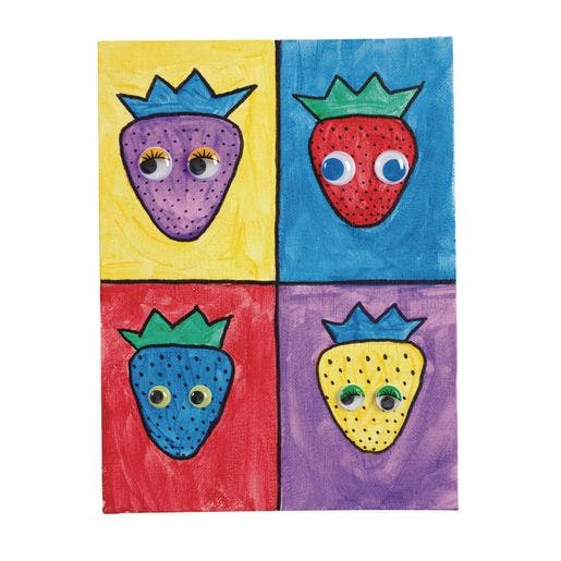 Self-Adhesive Color Wiggly Eyes 1000 pcs