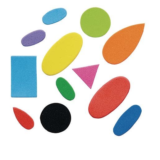 Self-Adhesive Foam Shapes 1000 pcs
