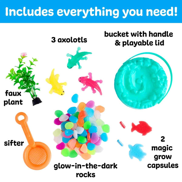 Sensory Adventure Water Play Axolotls by Creativity for Kids
