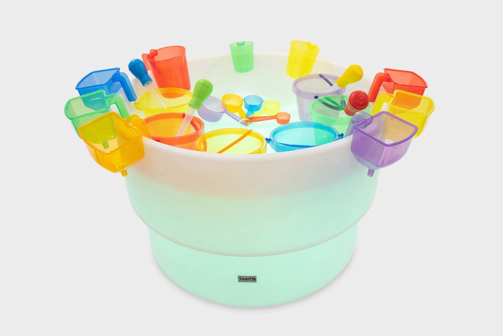 Sensory Mood Water Table & Translucent Accessories Collection