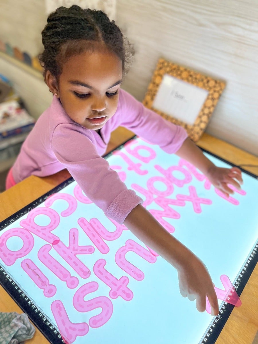 Silishapes Trace Alphabet