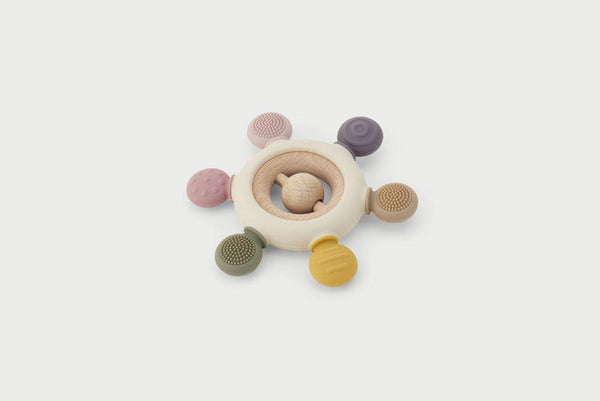 Silisoft Rattle Teether Earth