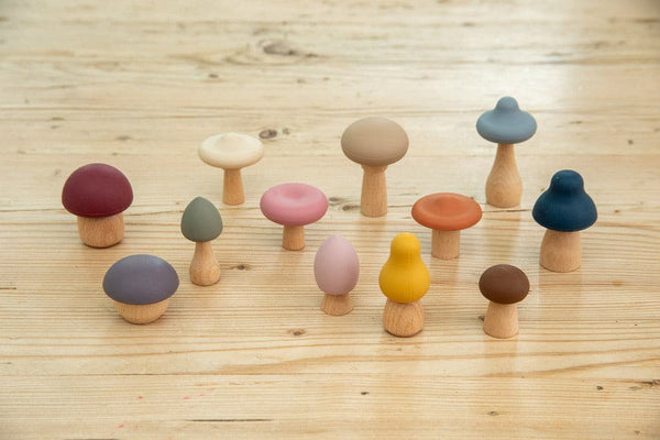 Silisoft Woodland Mushrooms Earth