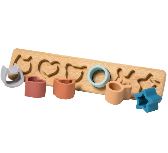 Simply Silicone Bamboo 6 pc Sorter