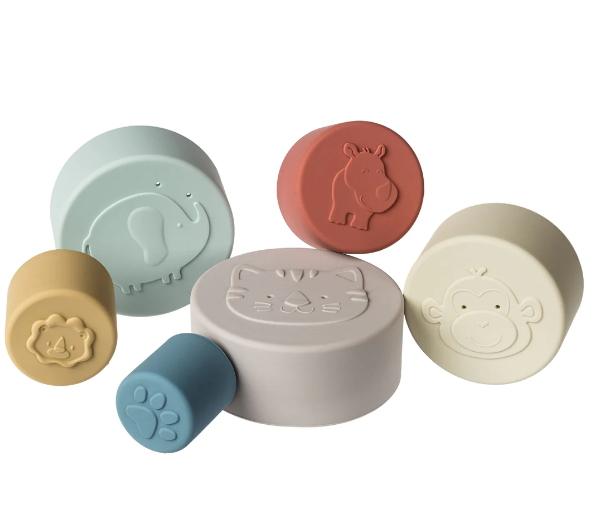 Simply Silicone Stacking Cups