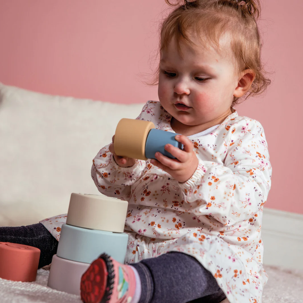 Simply Silicone Stacking Cups