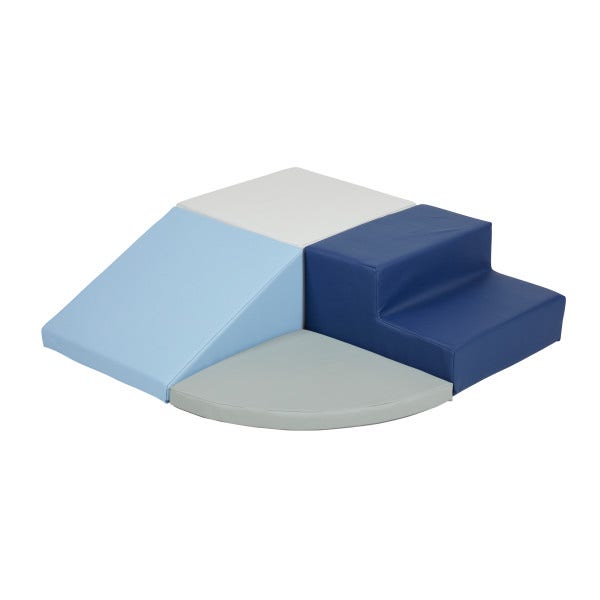 SoftScape Toddler Playtime Corner Climber Navy Powder Blue