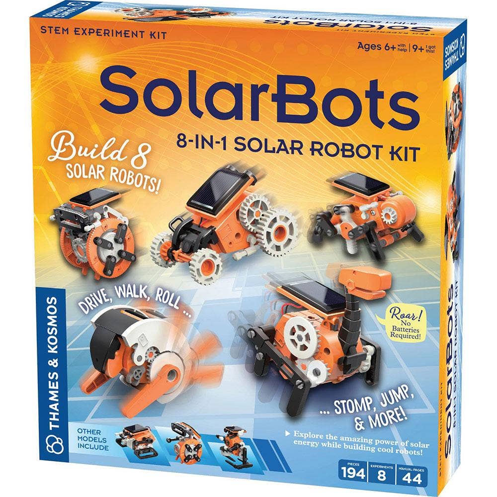 Thames & Kosmos SolarBots 8-in-1 Solar Robot Kit