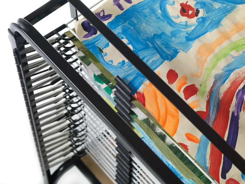 Spring Loaded Paint Drying Rack