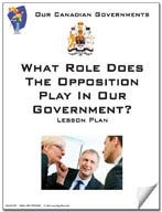 Canadian Government Lessons: What Role Does the Opposition P