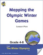 Mapping the Olympic Winter Games Gr. 4-8 Lesson Plan Ebook