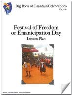 Festival of Freedom or Emanicipation Day Lesson Plan Ebook