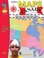 Outline Maps of Canada: Grades 4-8 Ebook