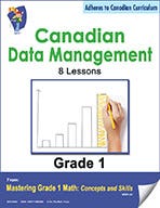 Canadian Data Management Lessons for Grade 1 (eBook) Ebook