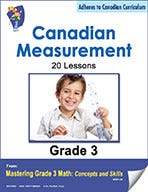 Canadian Measurement Lessons for Grade 3 (eBook) Ebook
