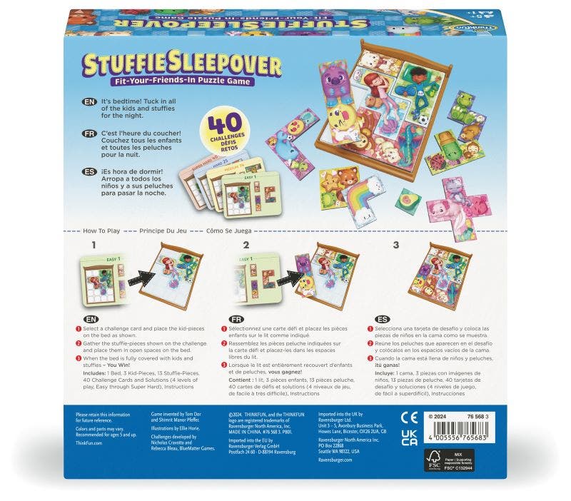 Stuffie Sleepover by Thinkfun