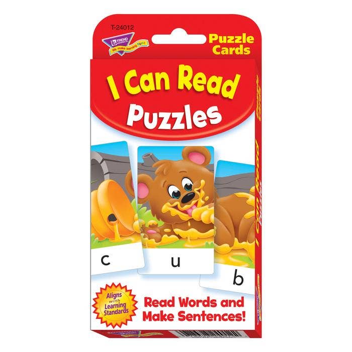 I Can Read Puzzles Challenge Cards